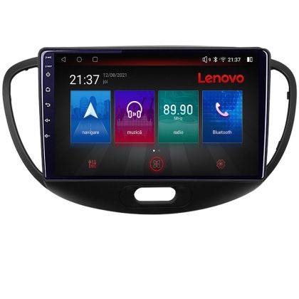 Navigatie Hyundai I10 2007-2013 Android radio gps internet Octa Core 4+64 LTE KIT-i10-2007+EDT-E509-PRO RESIGILAT