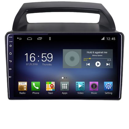 Navigáció Kia Carnival 2006-2014 Android rádió gps internet Octa Core 8+128 LTE KIT-carnival2006+EDT-E609