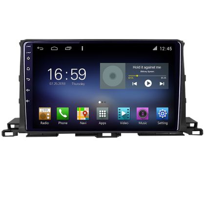 Navigáció Toyota Highlander 2013-2018 Android rádió gps internet Lenovo Octa Core 8+128 LTE KIT-highlander13+EDT-E610