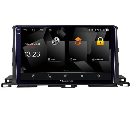 Navigáció Toyota Highlander 2013-2018 Android rádió gps internet octa core 8+128 carplay android auto