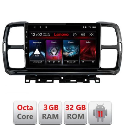 Navigatie Citroen C5 Aircross Android radio gps internet Octa Core 3+32 Kit-aircross+EDT-E509-lite LENOVO LITE