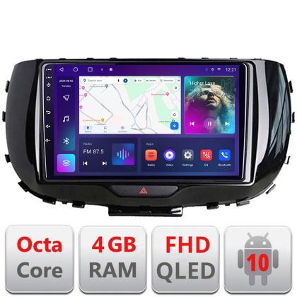 Navigáció Kia Soul 2020- B-soul Android QLED képernyő Octa Core 4+64 Carplay Android Auto kit-soul+EDT-E309V3