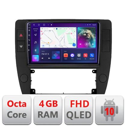 Passat B5 1997-2004 Android QLED képernyő octa core 4+64 Carplay android autóskészlet-b5+EDT-E309V3