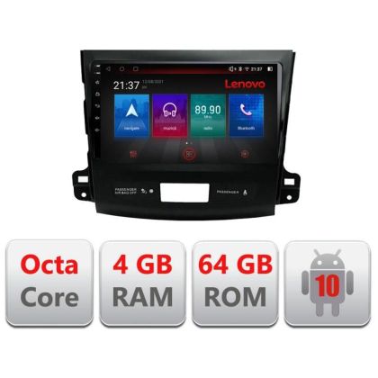 Navigáció Mitsubishi Outlander 2010 E-056 Octa Core Android Rádió Bluetooth Internet GPS WIFI DSP 4+64GB 4G v1