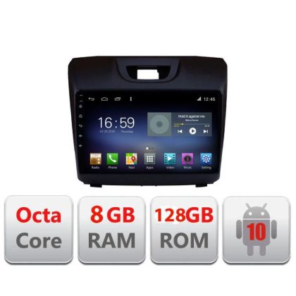 Isuzu D-MAX F-2234 navigáció Octa Core Android rádióval Bluetooth internet GPS WIFI DSP 8+128GB 4G v1