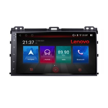Navigatie Toyota Prado 2004-2009 E-456 Octa Core cu Android Radio Bluetooth Internet GPS WIFI DSP 4+64GB 4G v1 RESIGILAT