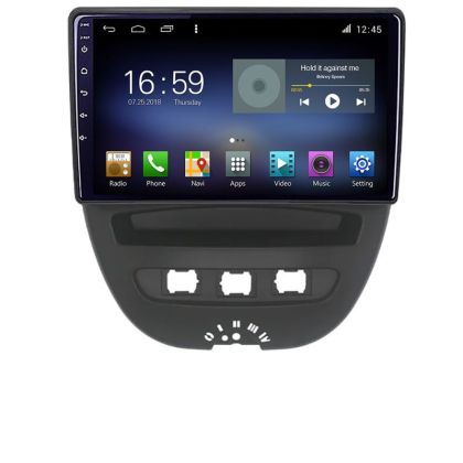 Navigáció Citroen C1 Peugeot 107 Toyota Aygo 2005-2014 Android rádió gps internet Lenovo Octa Core 8+128 LTE KIT-C1+EDT-E610 v2