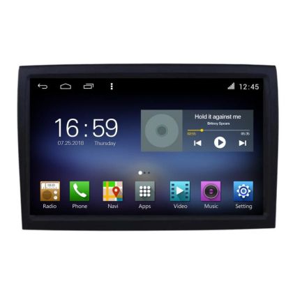 Navigáció Fiat ducato 2006- F-ducato Octa Core Android Rádió Bluetooth Internet GPS WIFI DSP 8+128GB 4G v1