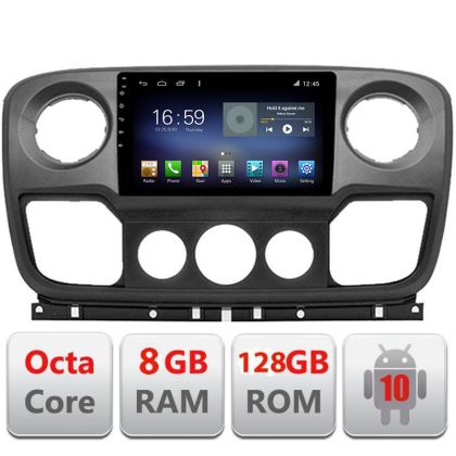 Navigáció Opel Movano, Renault Master 2010-2021 Android rádió gps internet Lenovo Octa Core 8+128GB LTE Kit-movano+EDT- v2