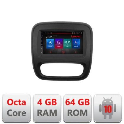 Renault Trafic 2014-2017 E-rt09 Octa Core navigáció Android rádióval, Bluetooth internettel, GPS-szel, WIFI, DSP, 4+64GB, 4G v1