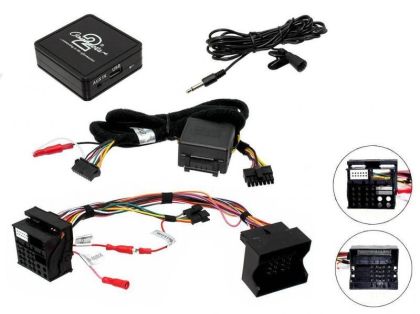 Connects2 CTABMBT009 Bluetooth interfész A2DP BMW sorozat 3/5/7/Mini (Quadlock) v1