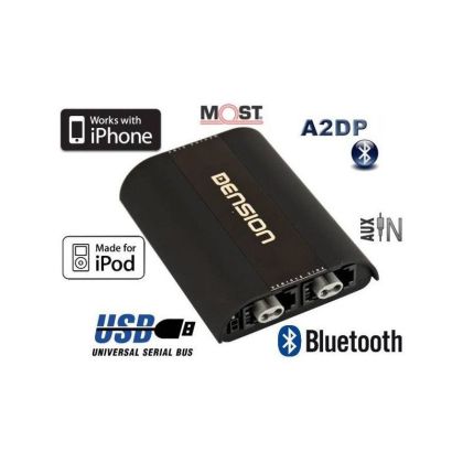 AUX-In integrációs interfész, USB, iPod, iPhone, Bluetooth, DENSION Gateway 500 (Dual FOT) v1