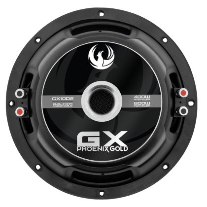 Subwoofer pasiv fara incinta Phoenix Gold GX10D4, 400 watts rms, 2 x 4 ohm