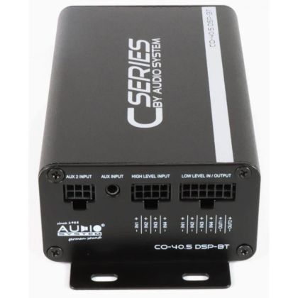 Procesor de sunet Audio System CO-40.5 DSP, 4 x 60, in 2 sau 4 ohm, clasa D, 5 canale amplificate si 2 preamplificate procesor de sunet