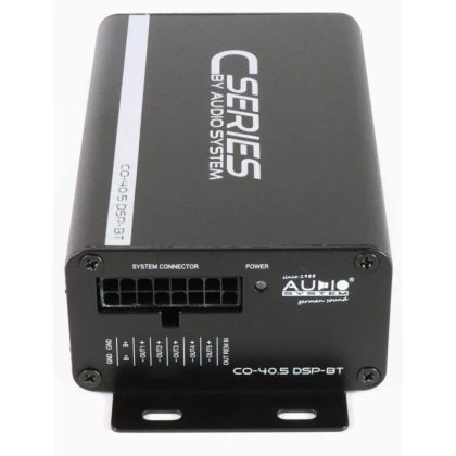 Procesor de sunet Audio System CO-40.5 DSP, 4 x 60, in 2 sau 4 ohm, clasa D, 5 canale amplificate si 2 preamplificate procesor de sunet