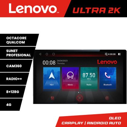 Navigáció Skoda Rapid Seat Toledo 2013+ képernyő 13" 2K 8+128 Android Waze USB navigáció 4G 360 Toslink Youtube Rádió KIT-rapid+EDT-E513-PRO v1