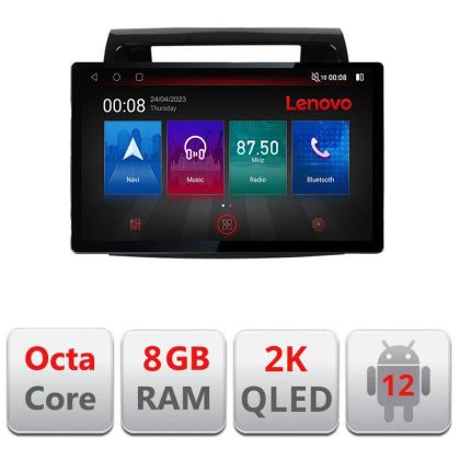 Navigáció Toyota LandCruiser 2008-2015 N-381 képernyő 13" 2K 8+128 Android Waze USB Navigáció 4G 360 Toslink Youtu v1