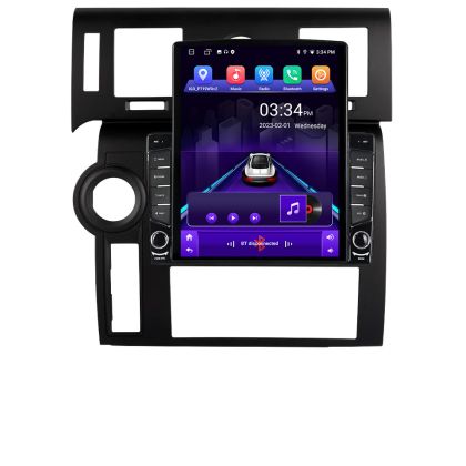 Navigáció Hummer H2 2002-2008 Négymagos TESLA típusú képernyő 9.7" Android Rádió Bluetooth Internet GPS WIFI 2+32 DSP
