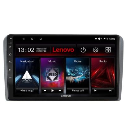 Navigatie Audi A4 B6 Quad Core Lenovo Kit-050 4+64 GB Android Waze USB Navigatie Internet Youtube Radio v1
