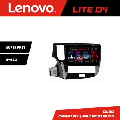 Navigáció Mitsubishi Oultander 2020- Lenovo Kit-1230-20 4+64 GB Android Waze USB Internet Navigáció Youtube Rádió