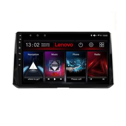 Navigáció Toyota Corolla 2019- Lenovo Kit-388-levin 4+64 GB Android Waze USB Internet Navigáció Youtube Rádió