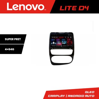 Navigáció Renault Clio 4 V2 Lenovo Kit-468 4+64 GB Android Waze USB Internet Navigáció Youtube Rádió