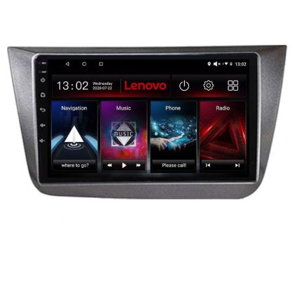 Navigáció Seat Altea 2005-2014 Android rádió gps internet 4+64 Lenovo