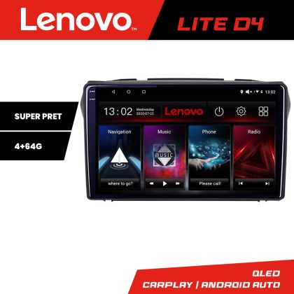 Navigáció Suzuki Alto 2009-2016 Android rádió gps internet 4+64 Lenovo