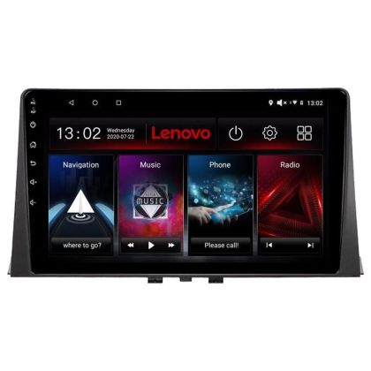 Navigáció Citroen Berlingo 2019-2021 Lenovo Kit-berlingo18 4+64 GB Android Waze USB Internet Navigáció Youtube Rádió v1