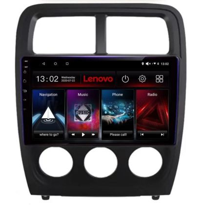 Navigatie Dodge Caliber 2010-2012 Lenovo Kit-CALIBER 4+64 GB Android Waze USB Navigatie Internet Youtube Radio
