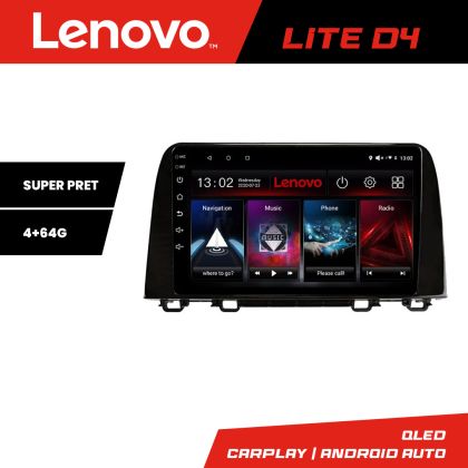 Navigáció Honda CRV 2016-2022 Lenovo Kit-CRV19 4+64 GB Android Waze USB Internet Navigáció Youtube Rádió