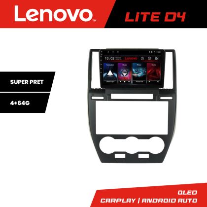 Navigáció LandRover Freelander 2 2006-2012 Lenovo Kit-freelander2 4+64 GB Android Waze USB Internet Navigáció Youtube Rádió