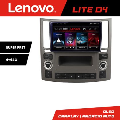 Navigáció Infiniti FX45 2007-2009 Android rádió gps internet 4+64 fx45-régi+EDT-E209 Lenovo