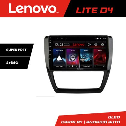 Navigáció VW Jetta 2011-2018 Lenovo Kit-JETLenovo Kit-15 4+64 GB Android Waze USB Internet Navigáció Youtube Rádió