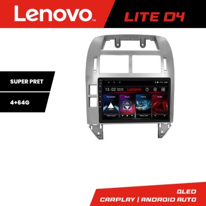 Navigáció VW Polo 2004-2011 Android rádió gps internet 4+64 Lenovo