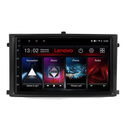 Navigáció Rexton 2019 - Lenovo Kit-REXTON 4+64 GB Android Waze USB Internet Navigáció Youtube Rádió