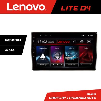 Navigáció Kia Sorento 2012-2015 Lenovo Kit-SORENTO12 4+64 GB Android Waze USB Internet Navigáció Youtube Rádió