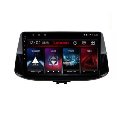 Navigatie Hyundai I30 2017- Lenovo Kit-1041 8 core 6+128 GB Android Waze USB Navigatie Internet Youtube Radio