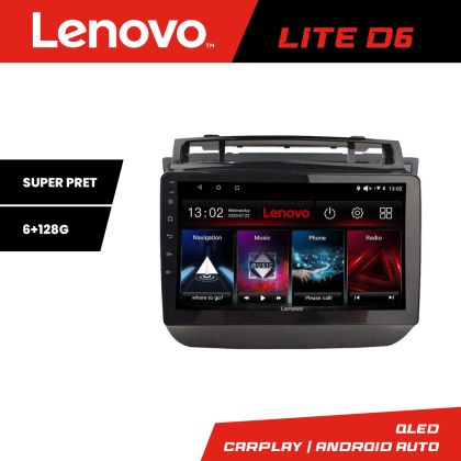 Navigáció VW Touareg 2012-2019 Lenovo Kit-1142 8 magos 6+128 GB Android Waze USB Internet Navigáció Youtube Rádió