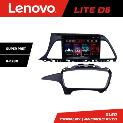 Navigáció Hyundai Sonata Lenovo Kit-417 8 magos 6+128 GB Android Waze USB Internet Navigáció Youtube Rádió