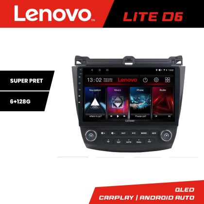 Navigáció Honda Accord 2004-2008 Lenovo Kit-ACCORD Android Rádióval Bluetooth Internet 8 mag 6+128