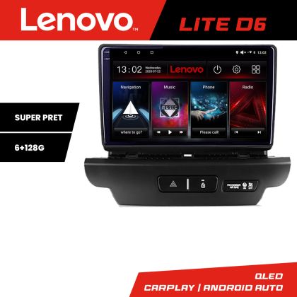 Navigáció Kia Ceed 2018-2020 Android rádió gps internet 8 magos 6+128 Lenovo