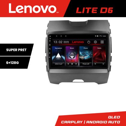 Navigáció Ford Edge 2015-2021 Highline Lenovo Kit-edge-high 8 magos 6+128 GB Android Waze USB Internet Navigáció Youtube Rádió