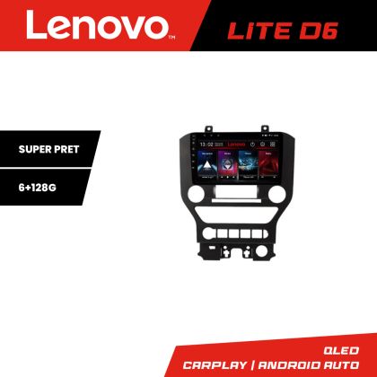 Navigáció Ford Mustang 2015-2020 Lenovo Kit-MUSTANG-NAVI8 core 6+128 GB Android Waze USB Internet Navigáció Youtube Rádió