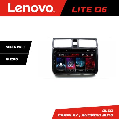 Navigáció Suzuki Swift 2003-2010 Lenovo Kit-SWIFT 8 magos 6+128 GB Android Waze USB Internet Navigáció Youtube Rádió