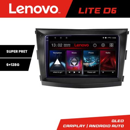 Navigáció SsangYong Tivoli 2015-2019 Android rádió gps internet 8 magos 6+128 Lenovo