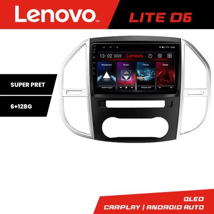 Navigáció Mercedes Vito w447 2016- Android rádió gps internet 8 magos 6+128 Lenovo