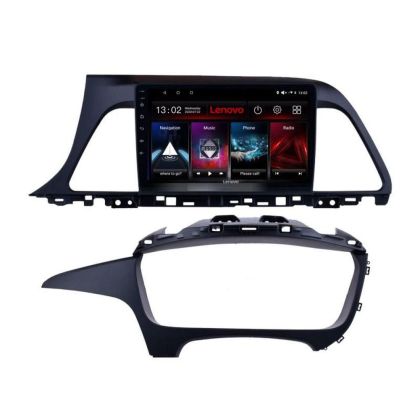 Navigatie Hyundai Sonata Lenovo Kit-417 8 core QLED 2K 4+64 360 Android Waze USB Navigatie Internet Youtube Radio