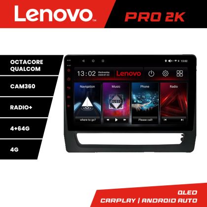 Navigáció Mitsubishi ASX 2020 Lenovo Kit-asx2020 8 magos QLED 2K 4+64 360 Android Waze USB Internet Navigáció Youtube Rádió