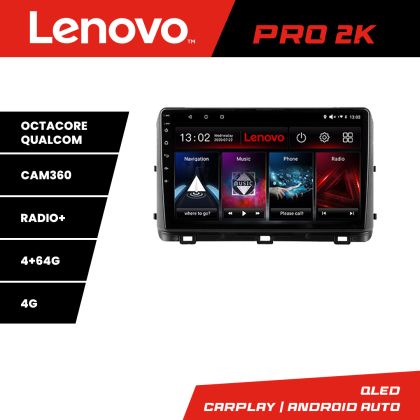 Navigáció Kia Ceed 2020 - Android rádió gps internet 8 magos QLED 2K 4+64 360 Ram Lenovo